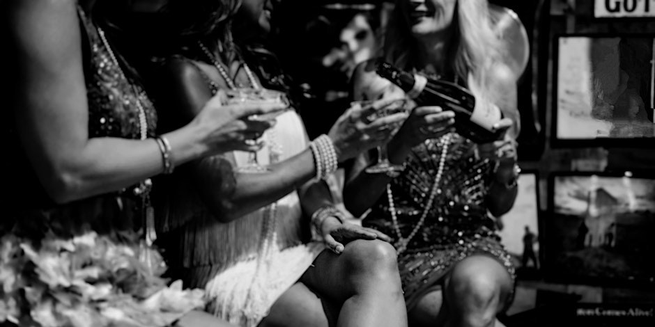 A toast in true Gatsby style, from the original ball page